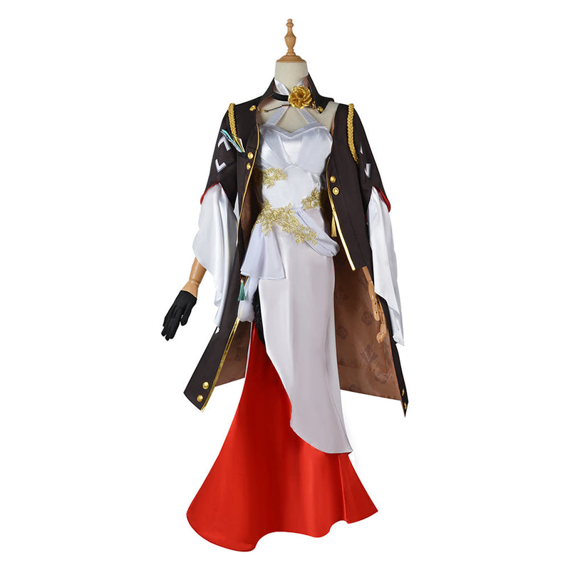 SeeCosplay Honkai: Star Rail Himeko Cosplay Costume Outfits Halloween Carnival Party Disguise Suit Female