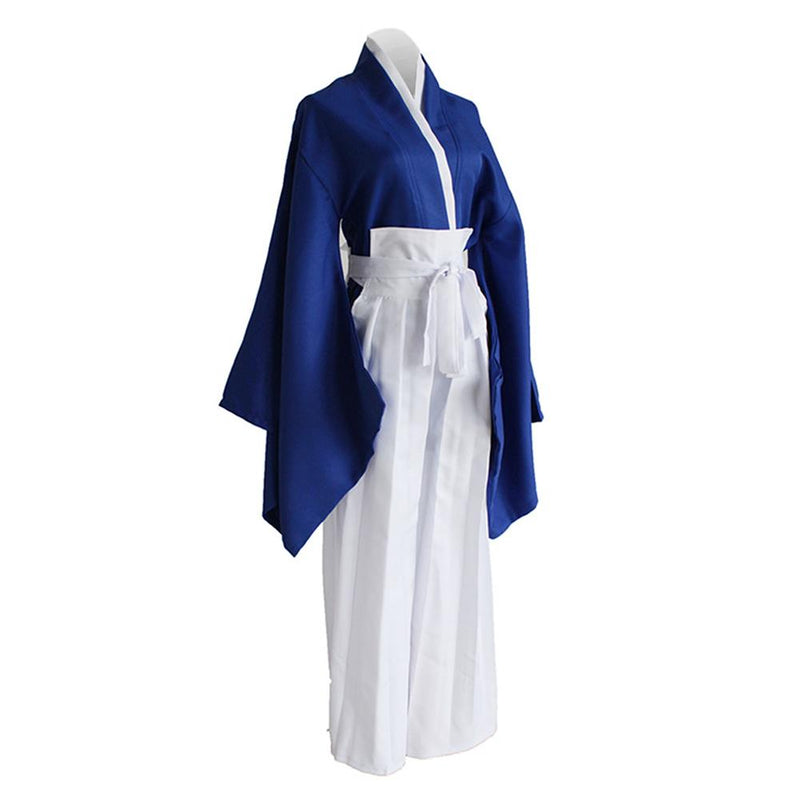 SeeCosplay Anime Rurouni Kenshin Himura KENSHIN Blue Kendo Kimono Cosplay Costume