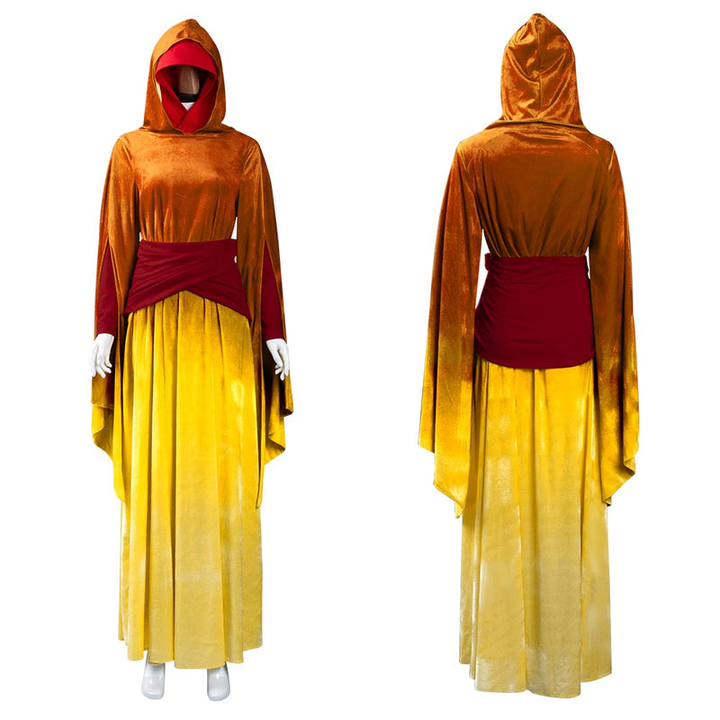 [All Sizes In Stock] Padme Amidala Costume The Phantom Menace Halloween Carnival Suit Costume