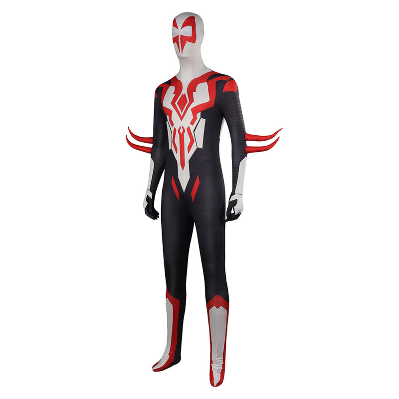 SeeCosplay Spiderman Costumes 2099 Miguel O'Hara Cosplay Sspider-Man Costume Outfits Halloween Carnival Party Disguise Suit