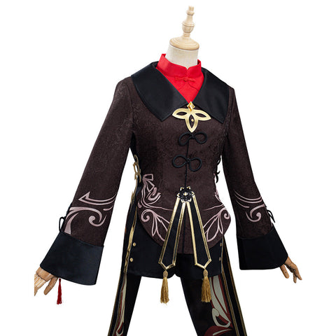 SeeCosplay Genshin Impact HuTao Costume Outfits for Halloween Carnival Suit Cosplay Costume Female