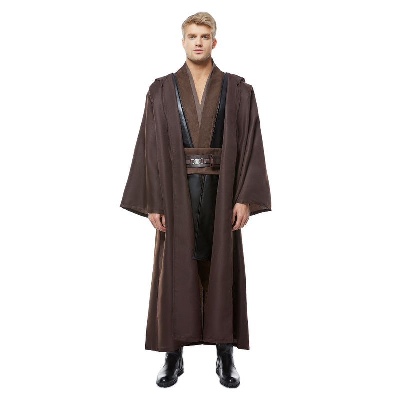 [All Sizes In Stock] Anakin Skywalker Jedi Robe Costume Outfit Full Set Halloween Costume