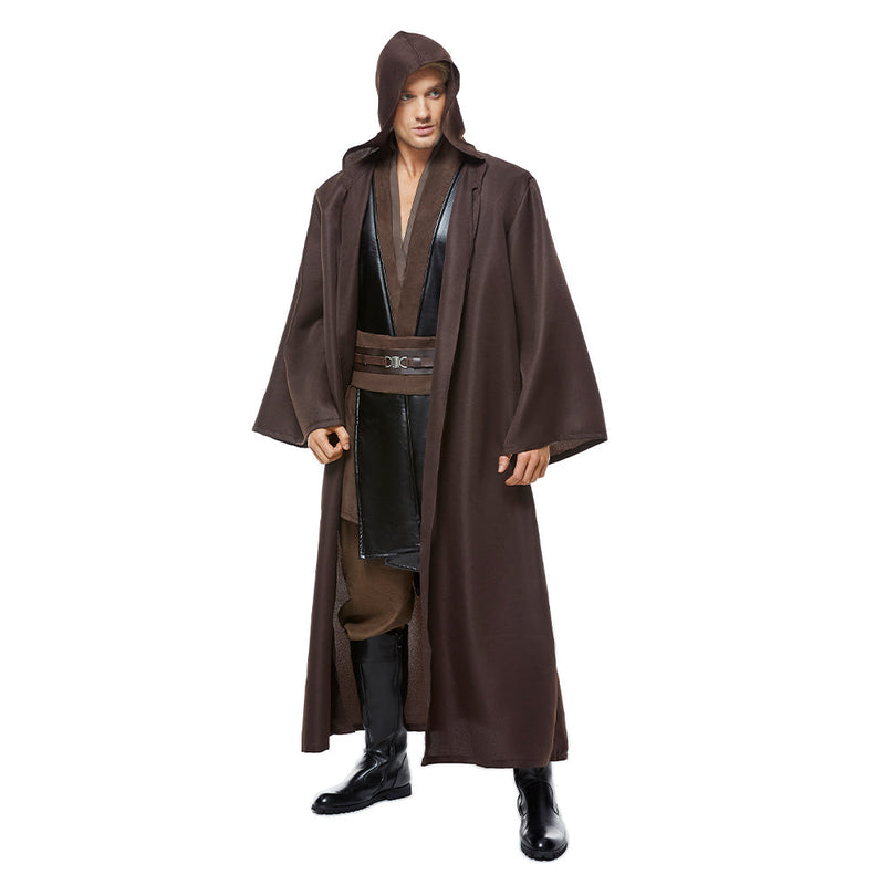 SeeCosplay Anakin Skywalker Jedi Robe Costume Outfit Full Set Halloween Costume SWCostume