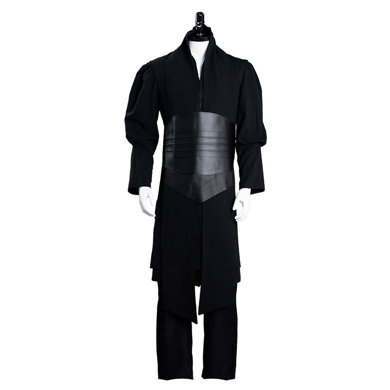 [All Sizes In Stock] Darth Maul Tunic Black Robe Darth Maul Costume Halloween Carnival Suit