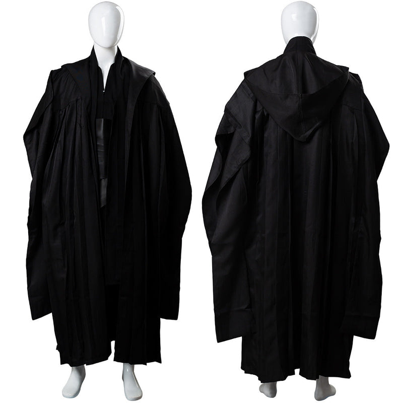 [All Sizes In Stock] Darth Maul Tunic Black Robe Darth Maul Costume Halloween Carnival Suit