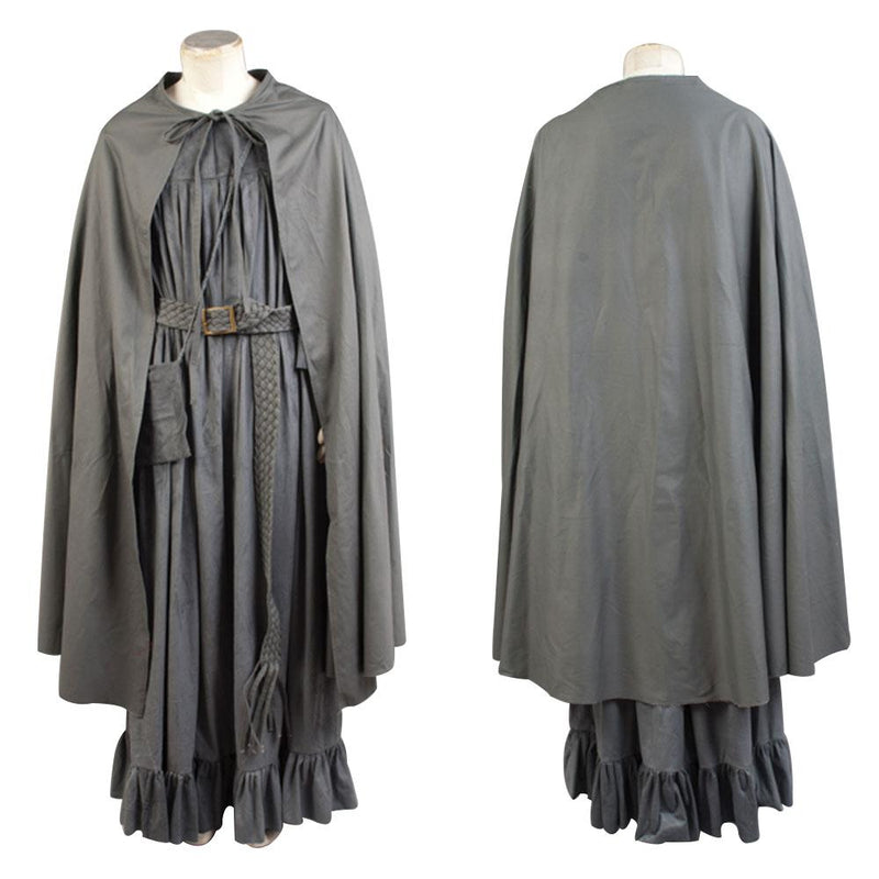 [All Sizes In Stock] The Lord Of The Rings:Costume Grey Cape Carnival Halloween Cosplay Costume