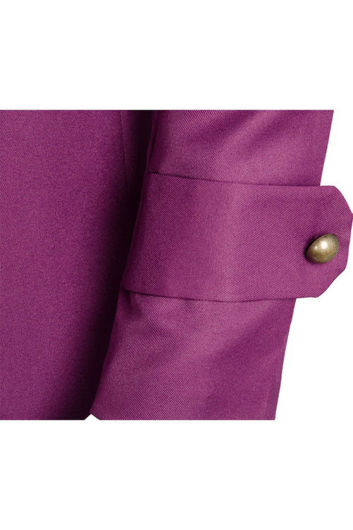 Prince:    Rogers Nelson in Purple Rain Coat Costume Cosplay Outfits Halloween Cosplay Costume