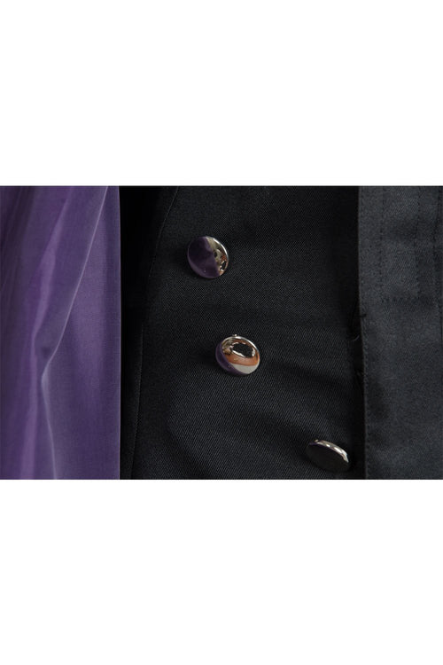 Prince:    Rogers Nelson in Purple Rain Coat Costume Cosplay Outfits Halloween Cosplay Costume