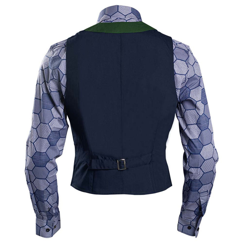 SeeCospaly Dark Knight Joker Hexagon Shirt + Vest costume Tailor Made