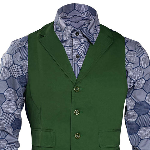 SeeCospaly Dark Knight Joker Hexagon Shirt + Vest costume Tailor Made