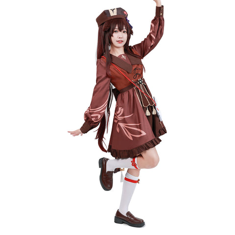 SeeCosplay Genshin Impact Original Design Hutao Lolita Dress Cosplay Costume Costume Outfits Female