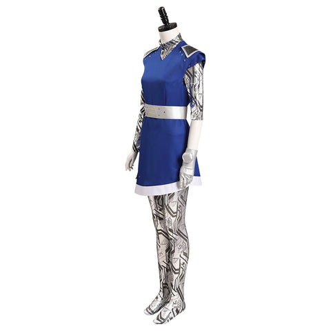 SeeCosplay Adult Zombies 3 Addison Alien Costume Top Skirt Outfits for Halloween Carnival Suit