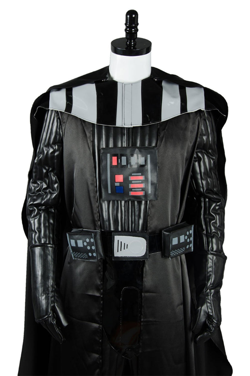 Star Wars:Costume Darth Vader Black Cloak Robe Outfit Halloween Costume