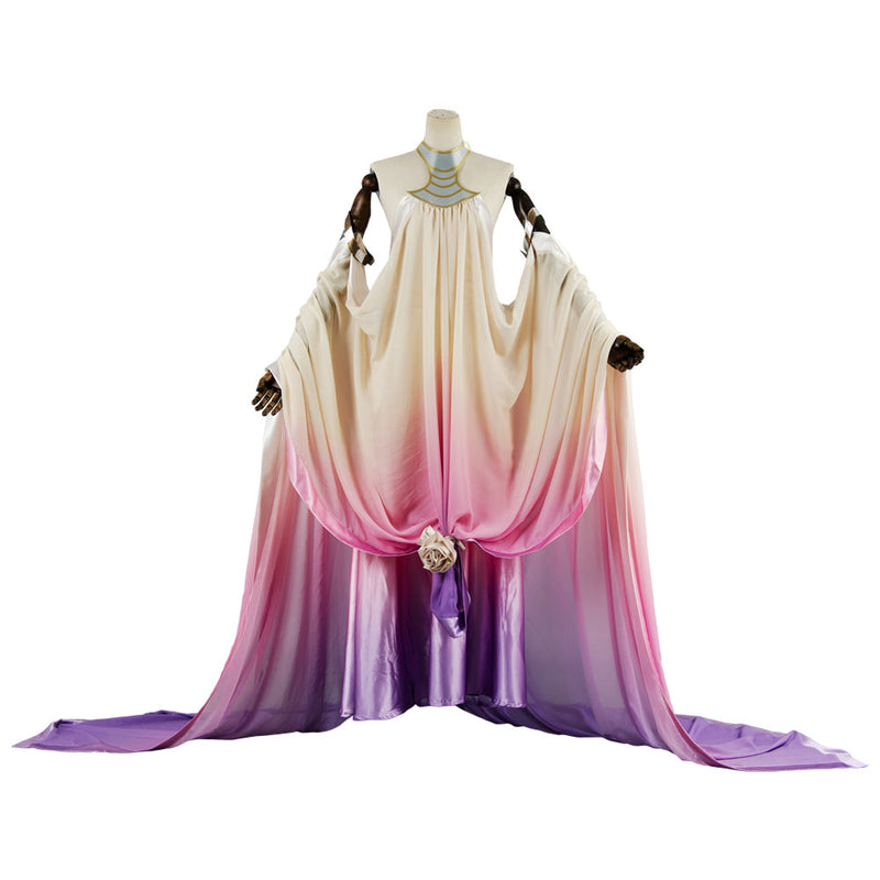 Star Wars:Costume Padme Amidala Naberrie Lake Dress Halloween Carnival Suit Padme Costume