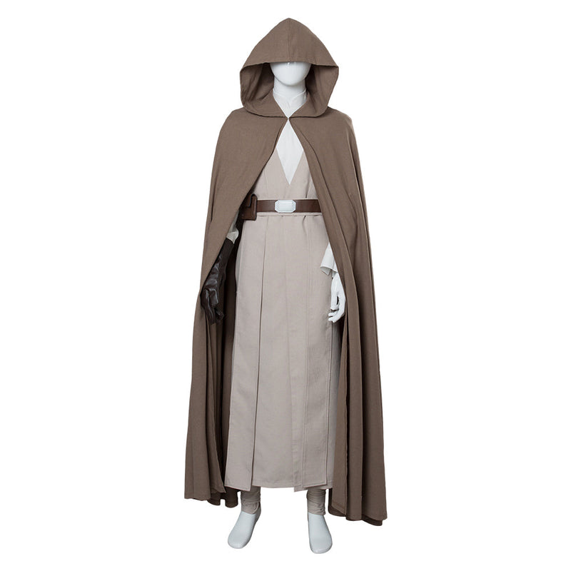 [All Sizes In Stock] The Last Jedi Luke Skywalker Outfit Costume Ver.2 Halloween Carnival Suit