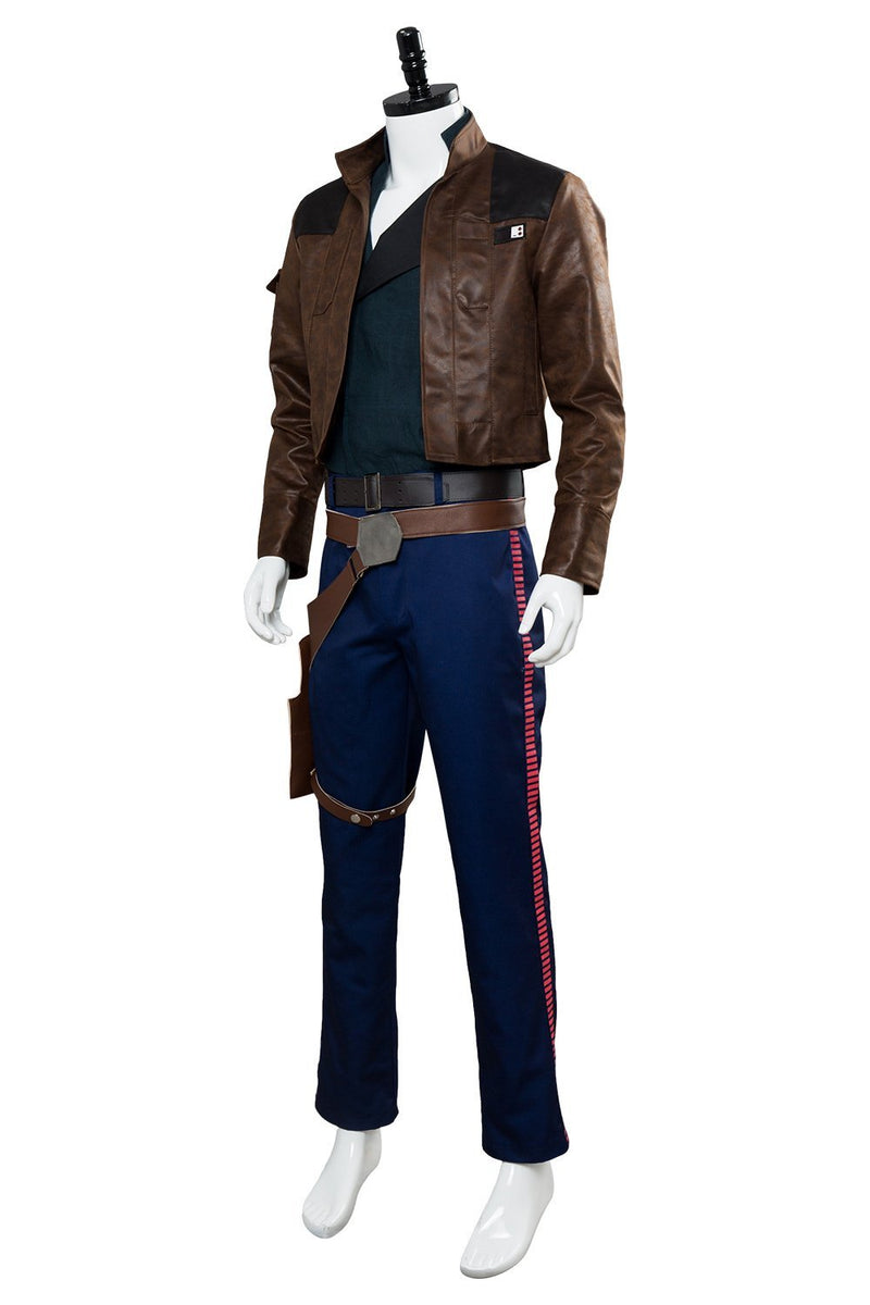 [All Sizes In Stock] Han Solo Outfit Jacket Han Solo Suit Halloween Carnival Costume