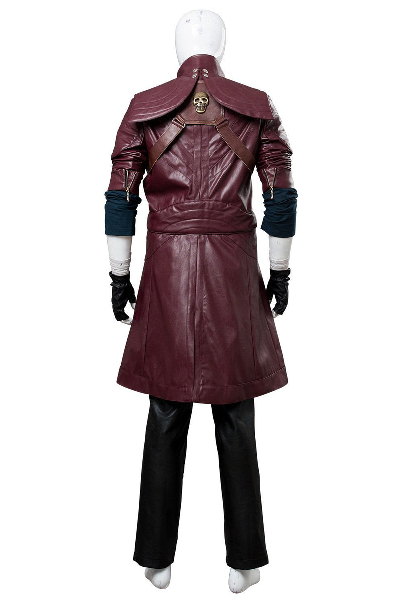 Devil May Cry V DMC5 Dante Aged Outfit Leder Cosplay Kostüm