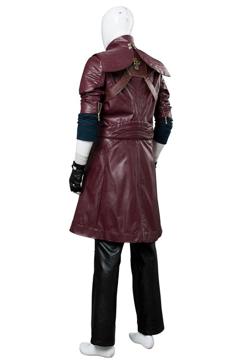 SeeCosplay Devil May Cry V DMC5 Dante Aged Outfit Leather Cosplay Costume