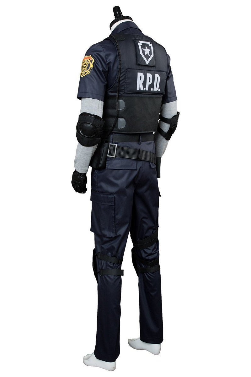 [All Sizes In Stock]  Resident Evil:Costume Re Leon Scott Kennedy Outfit Cosplay Costume