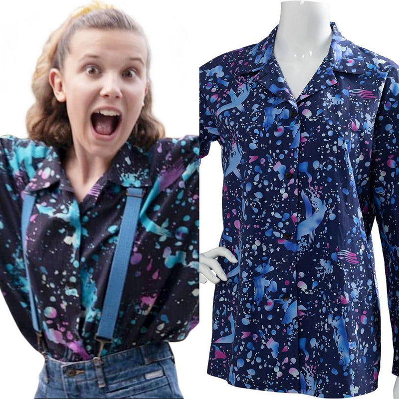SeeCosplay Stranger Things 3 Eleven T-shirt Cosplay Costume Female