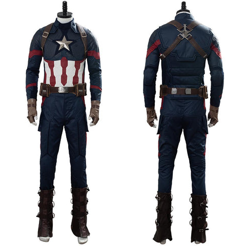 SeeCospaly Avengers 4: Endgame Steve Rogers Captain America Cosplay Costume