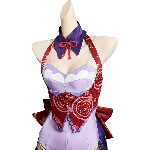 SeeCosplay Genshin Impact Baal Bunny Girls Halloween Original Design Cosplay Costume -