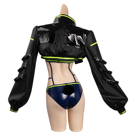 SeeCosplay Cyberpunk: Edgerunners Rebecca Cosplay Costume Bunny Girl Jumpsuit Outfits Halloween Carnival Suit