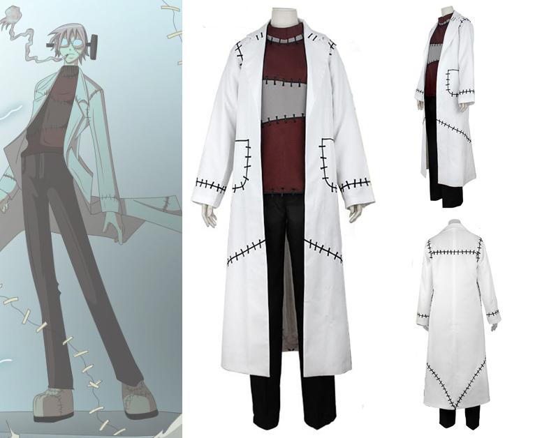 Soul Eater Franken Stein Arzt Cosplay Kostüm