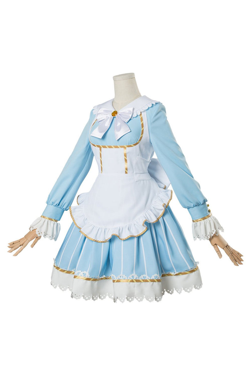 Love Live ! Ruby Kurosawa Aqours Wonderland Ver Maid Dress Cosplay Costume