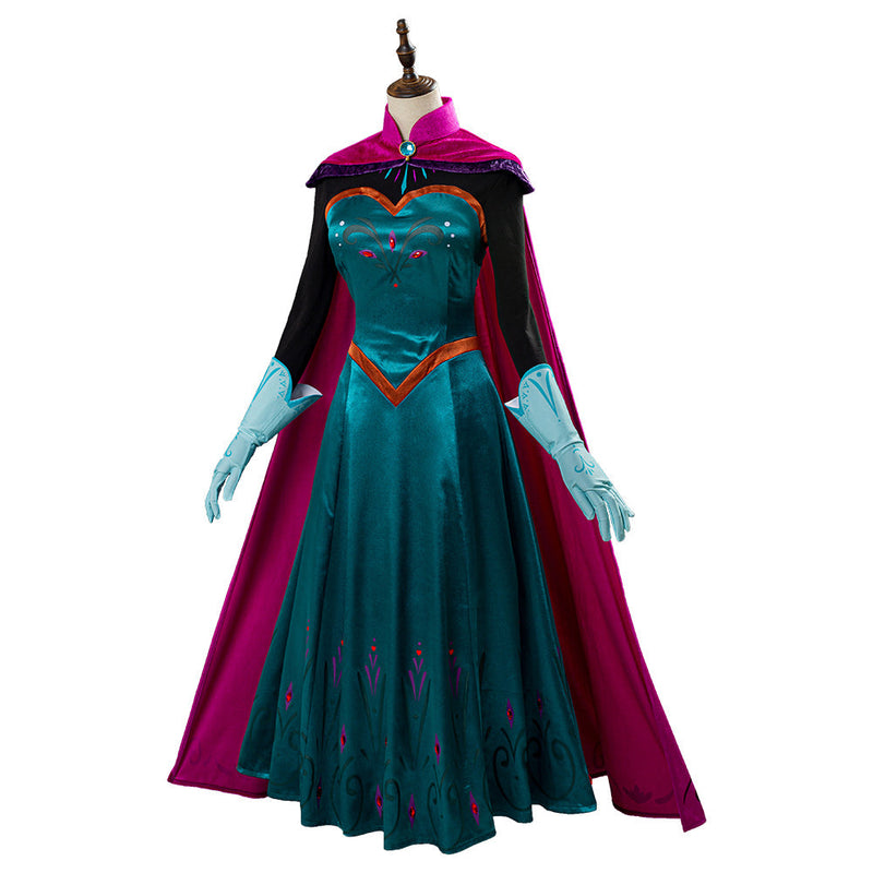 SeeCosplay Movie Frozen Elsa Queen Costume Women Dress Halloween Carnival Cosplay Costume