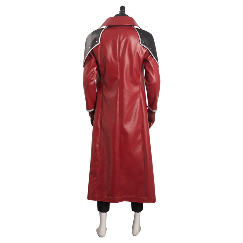 Final Fantasy: Costume Reunion Crisis Core Genesis Rhapsodos Costume Outfits Halloween Carnival Suit