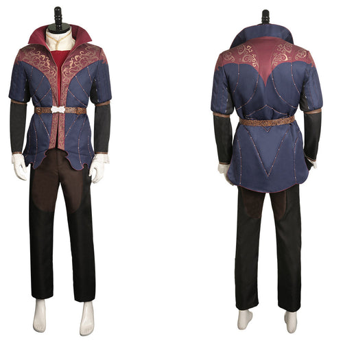 Baldur's Gate: Astarion Printed Wig Full Set Halloween Cosplay Costume