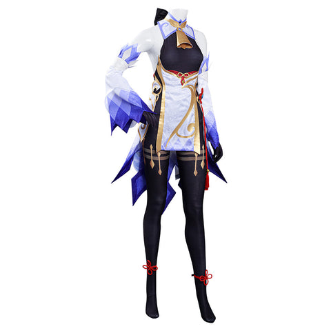 SeeCosplay Game Genshin Impact GanYu Jumpsuit Costume Outfits Cosplay Costume Female