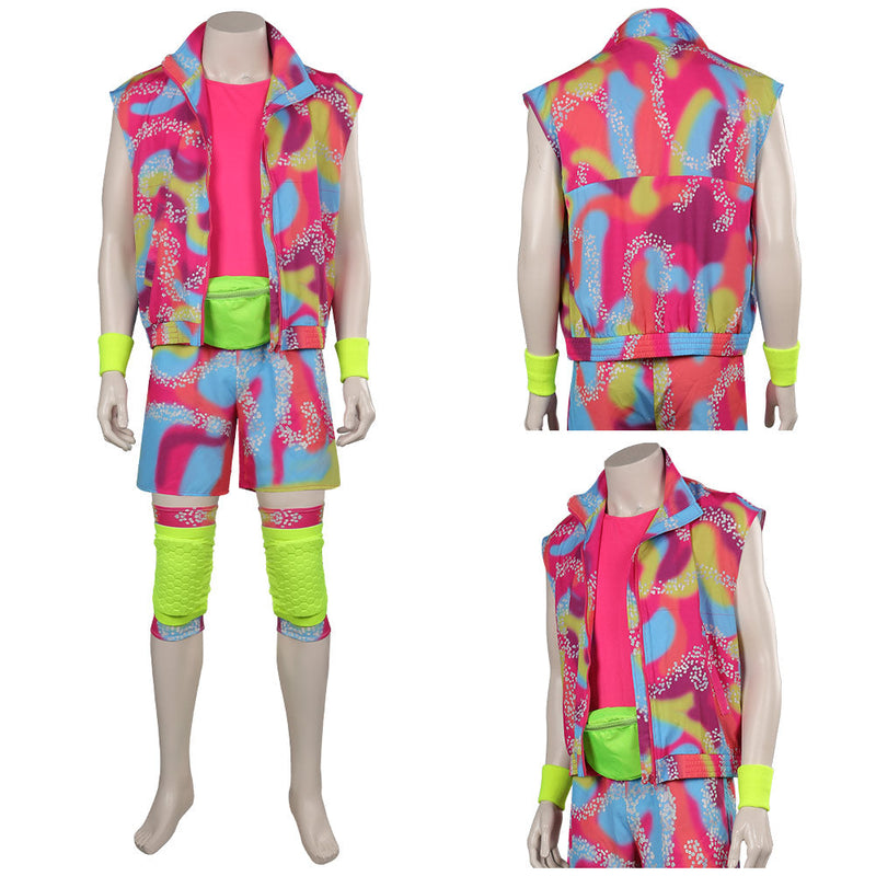 SeeCosplay 2023 Movie Ken Beachwear Costumes Rollerblade Costumes Cosplay Costume