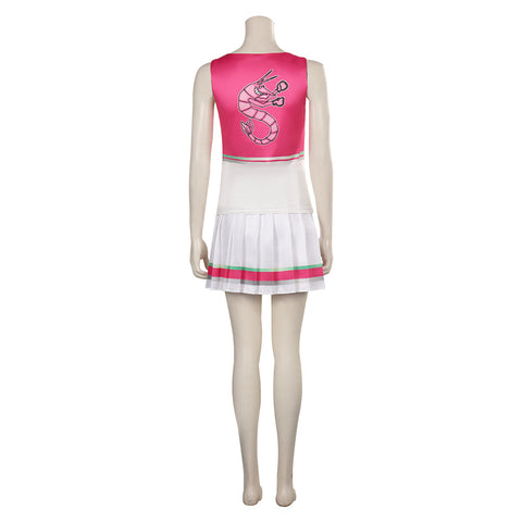 SeeCosplay Zombies 3 Cheerleader Costume Dress Outfits for Halloween Carnival Suit