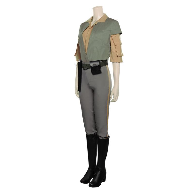 [All Sizes In Stock] Return of the Jedi-Leia Organa Solo Costume Halloween Carnival Suit