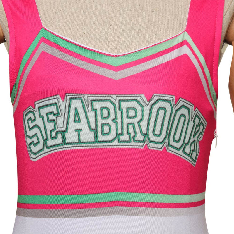 SeeCosplay Kids Girls Zombies 3 Addison Wells Costume Cheerleading Dress Outfits