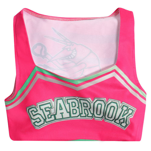 SeeCosplay Kids Girls Zombies 3 Addison Wells Costume Cheerleading Dress Outfits