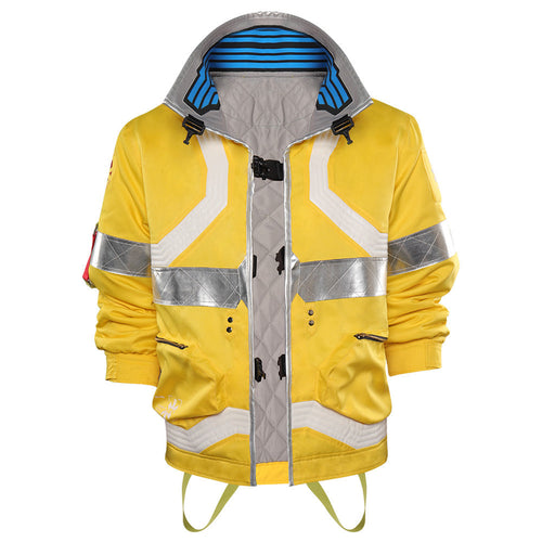 Cyberpunk 2077:Cyberpunk-David Martinez Cosplay Costume Coat Cosplay Wig Shoes Full Set Halloween Party Suit