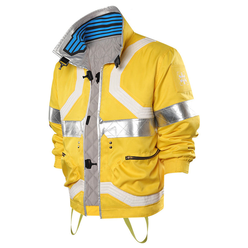 Cyberpunk 2077:Cyberpunk-David Martinez Cosplay Costume Coat Cosplay Wig Shoes Full Set Halloween Party Suit
