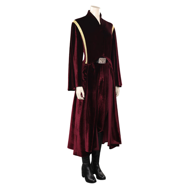 [All Size In Stock] Padme Amidala Handmaiden Battle Dress Halloween Carnival Suit Costume