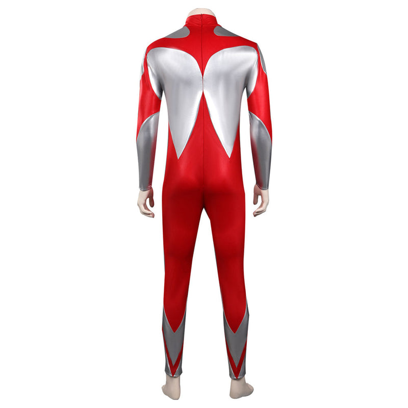 Ultraman Cosplay Costume Red Jumpsuit Outfits Halloween Carnival Suit