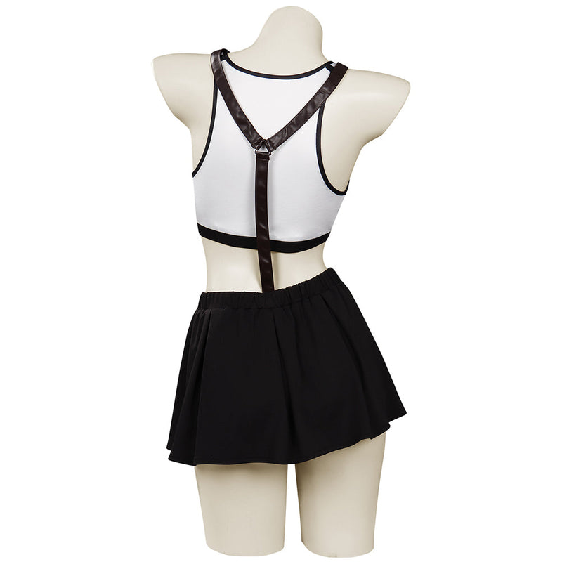 [All Sizes In Stock] Final fantasy:7 Costume Remake Tifa Lockhart Costumes Female