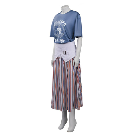 SeeCosplay Stranger Things Season 4 (2022) Nancy Wheeler Shirt Skirt Cosplay Costume Outfits Halloween Carnival Suit