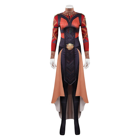 SeeCosplay Black Panther: Wakanda Forever Okoye Cosplay Costume Jumpsuit Outfits Halloween Carnival Suit