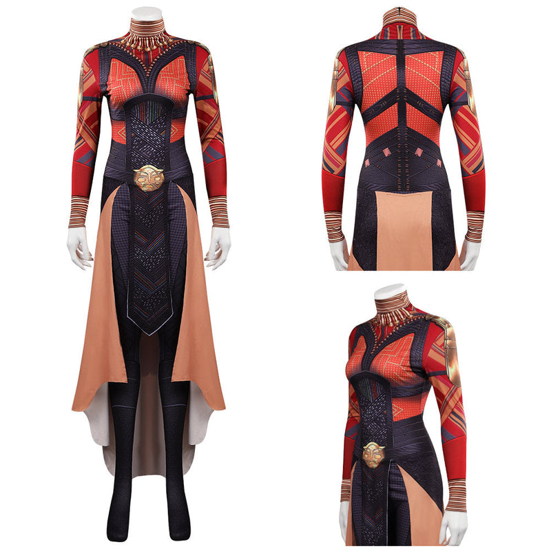 SeeCosplay Black Panther: Wakanda Forever Okoye Cosplay Costume Jumpsuit Outfits Halloween Carnival Suit