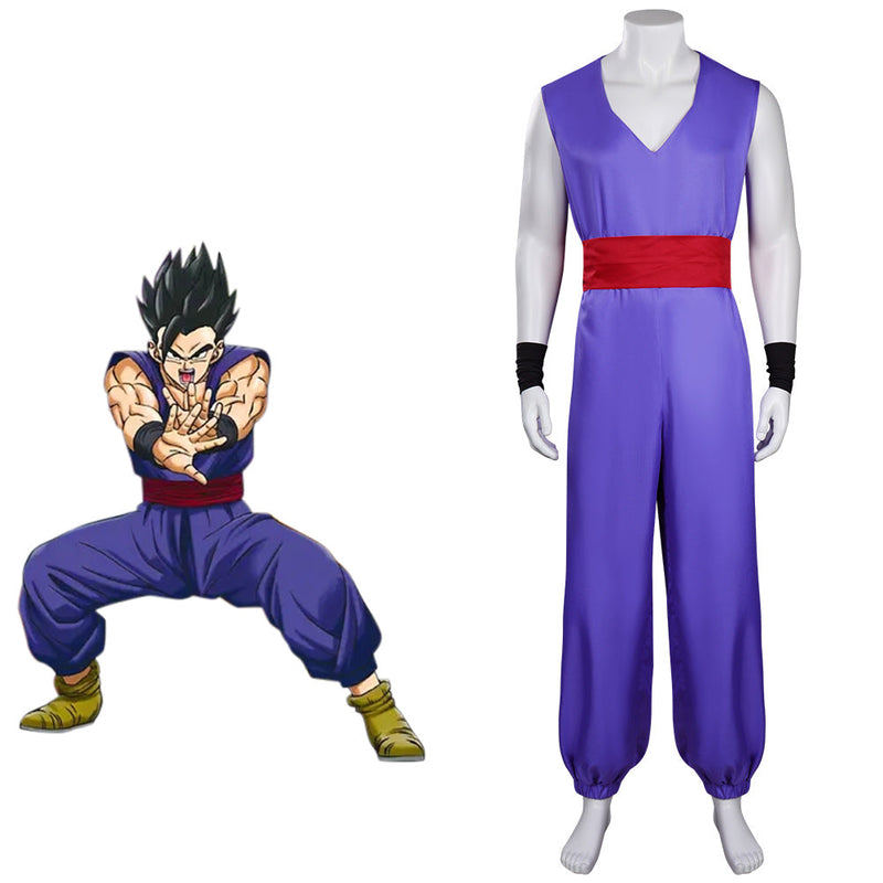 SeeCosplay Dragon Ball Super : Super Hero Son Gohan Cosplay Costume Outfits Halloween Carnival Suit