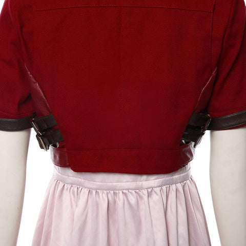 Final Fantasy: Costume Remake Aerith Gainsborough Costume For Adult Female for Halloween Cosplay Costume