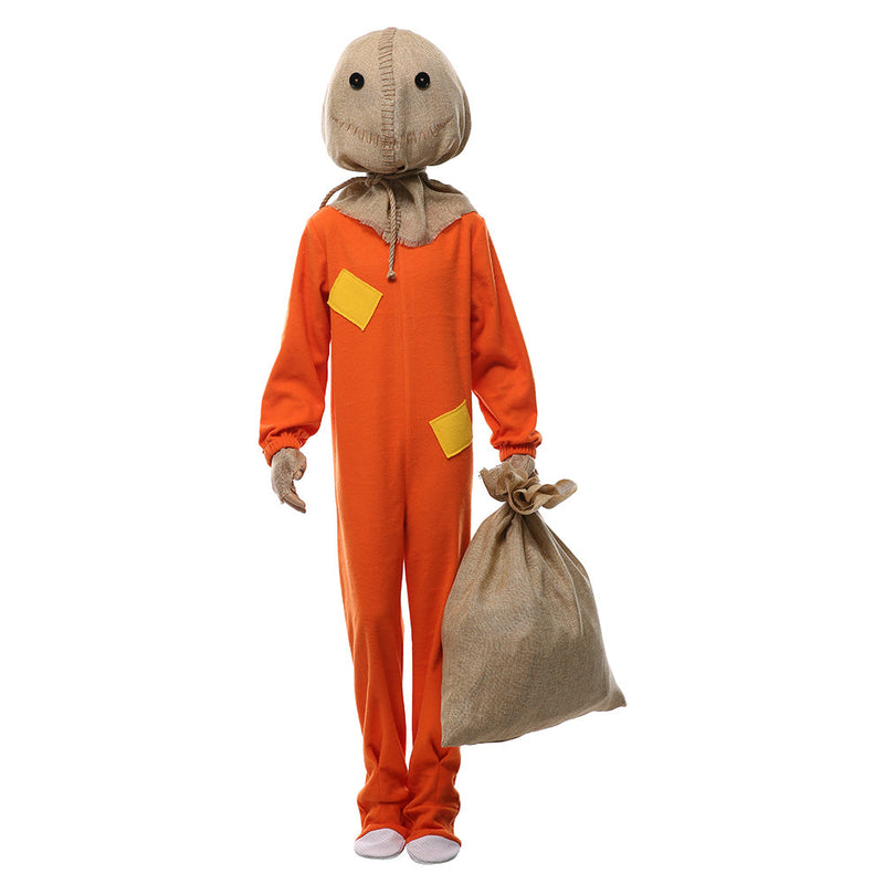 SeeCosplay Trick 鈥楻 Treat Sam Uniform für Kinder Cosplay Kostüm