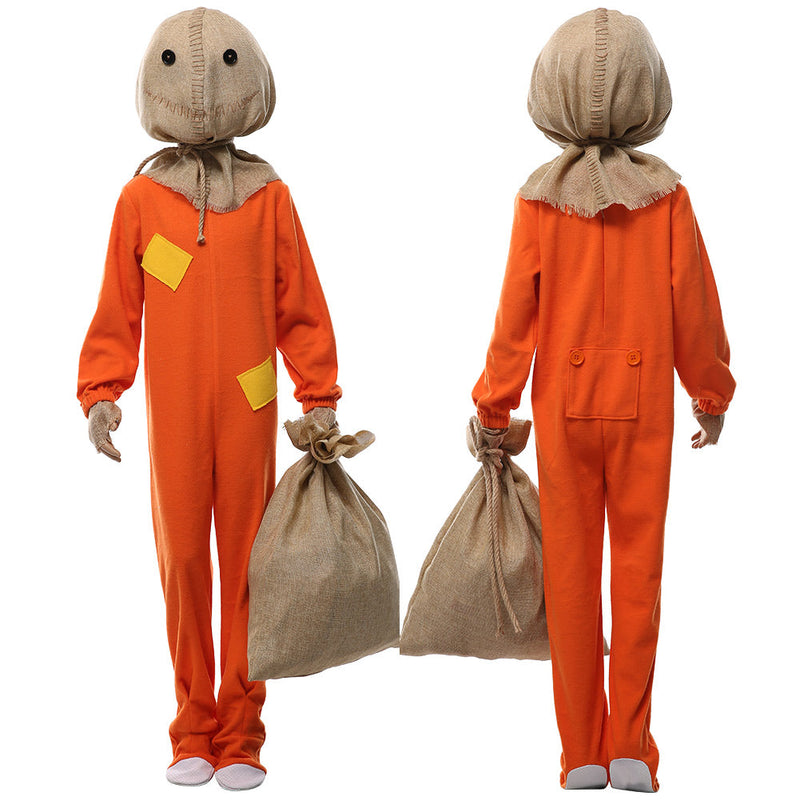 SeeCosplay Trick 鈥楻 Treat Sam Uniform für Kinder Cosplay Kostüm
